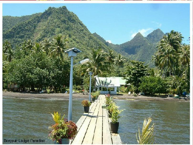 Bonjouir Lodge Paradise Teahupoo Exterior photo